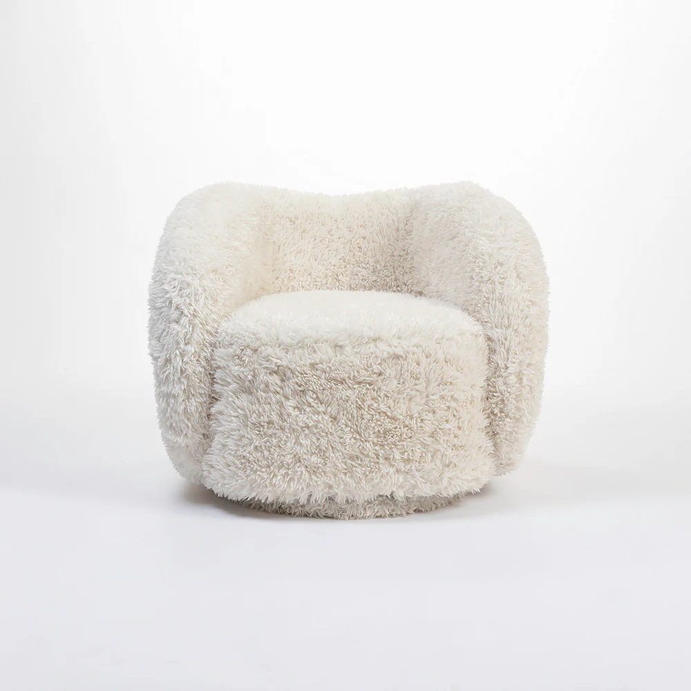 Fur Fabric Chair